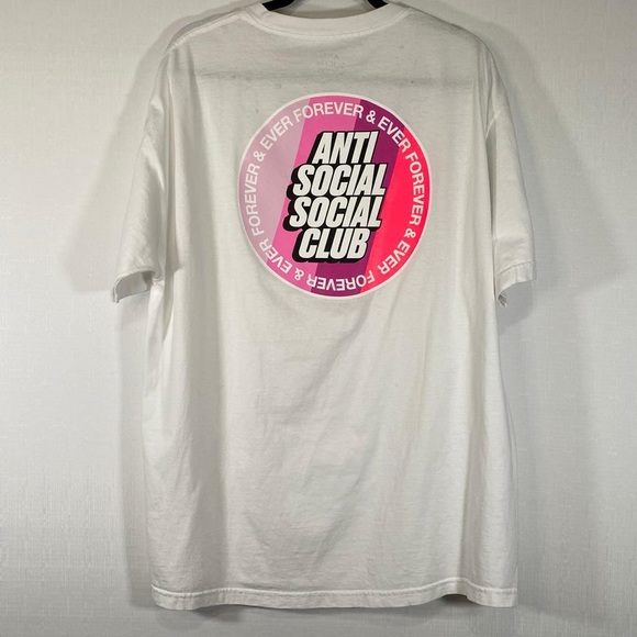 Antisocial Club XL 100% Cotton Short Sleeve Tee - Picture 6 of 9